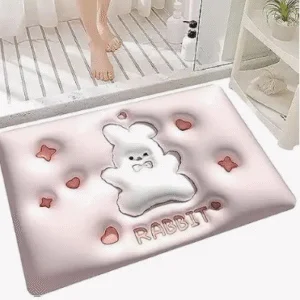3D Bath Mat Multicolour