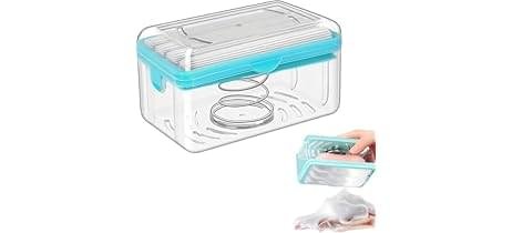 Portable Portable Laundry Rolling Soap Box - Image 3