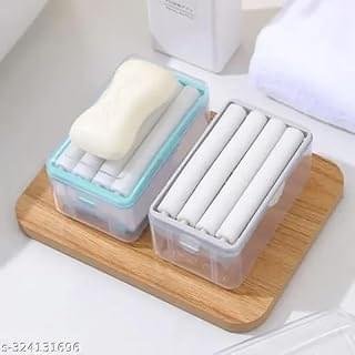 Portable Portable Laundry Rolling Soap Box