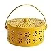 Mosquito Coil Box with Handle Metal Hollow Out Mosquito Coil Holder