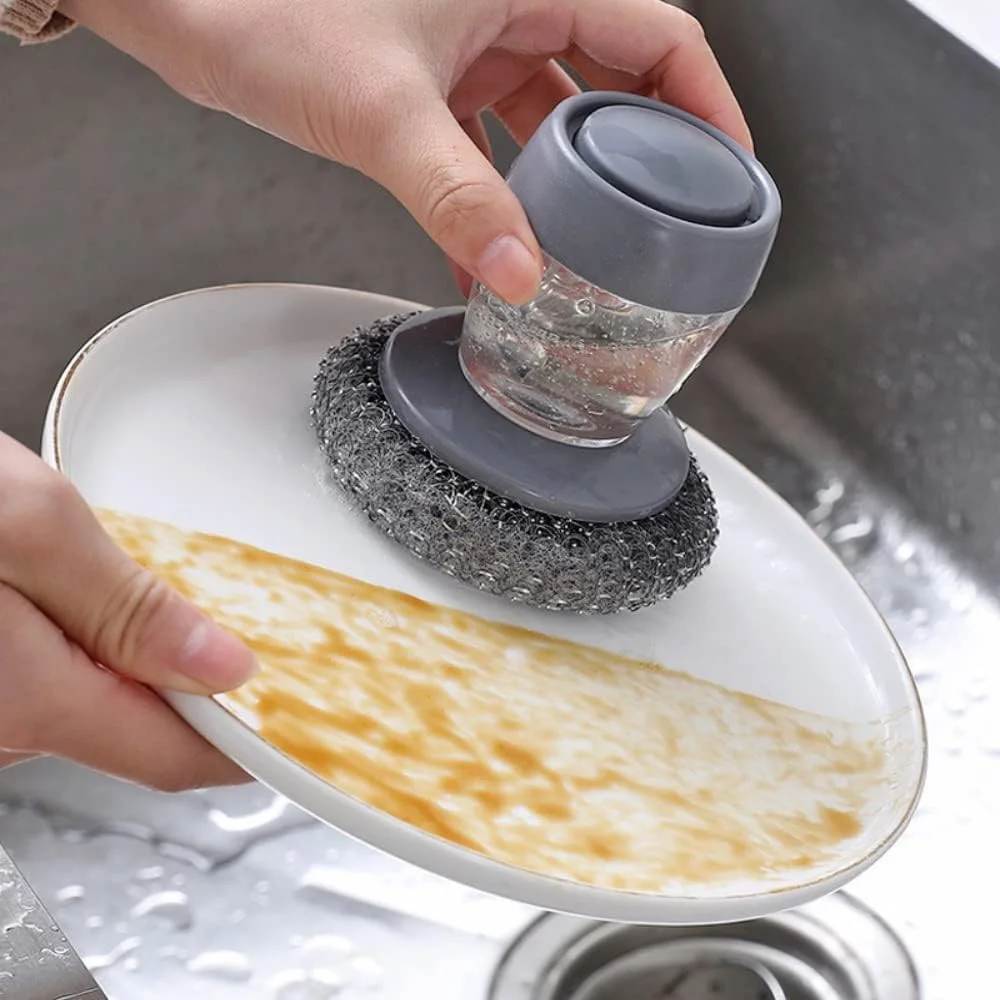 Soap Dispensing Dish Wash Brush